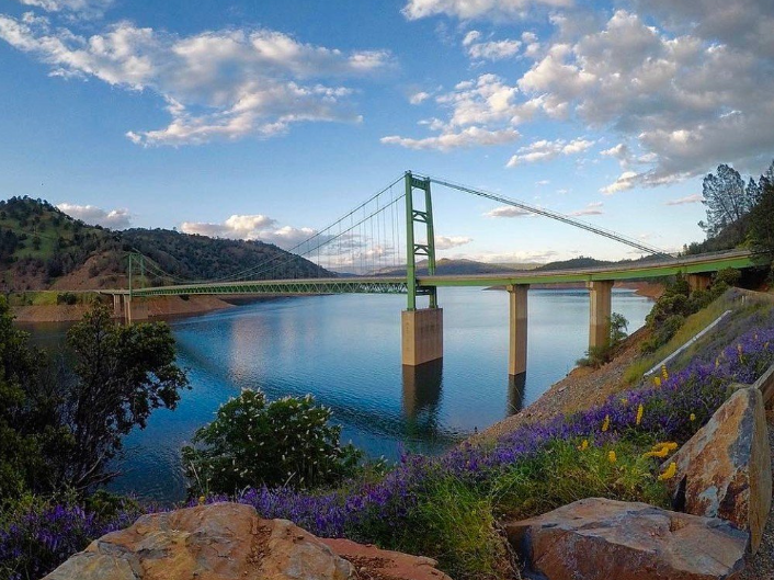 Bidwell Bar Bridge, Oroville. Photo Credit: @kelruns72