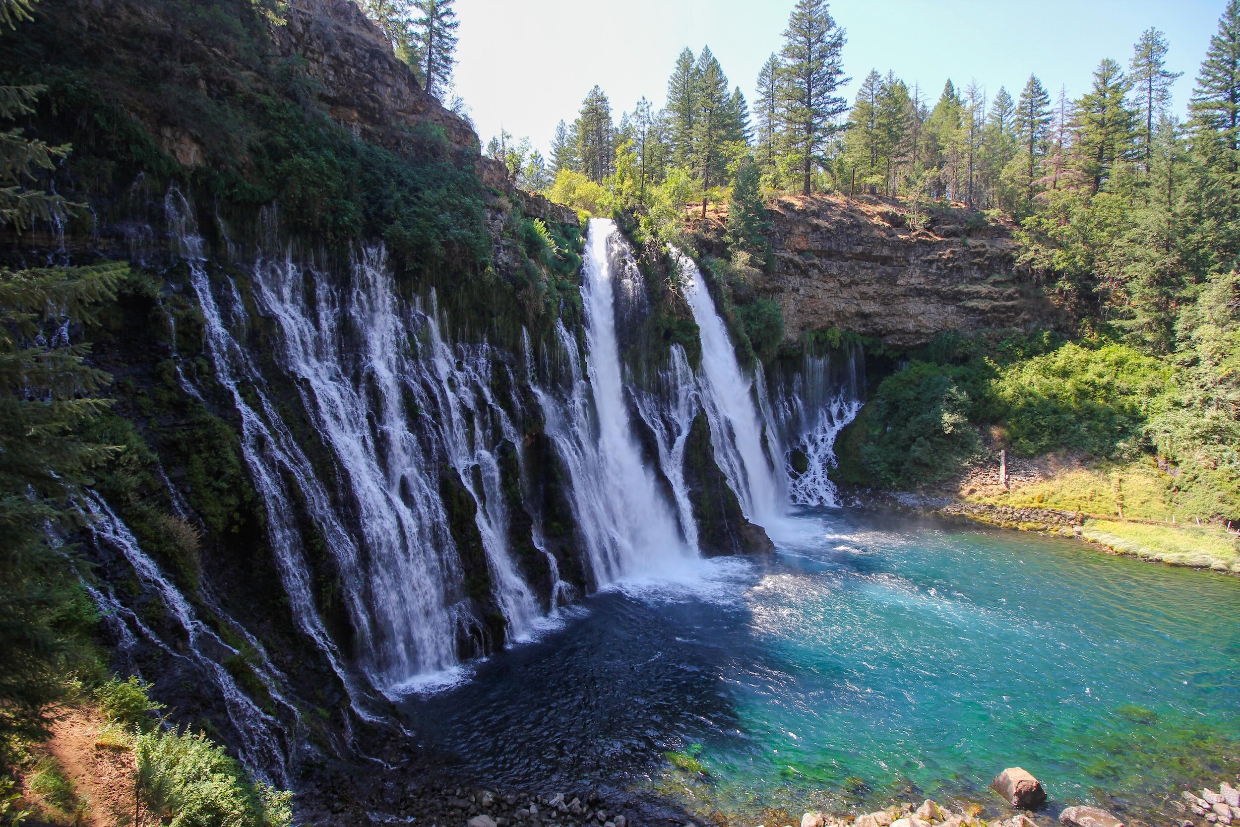 Burney Falls.