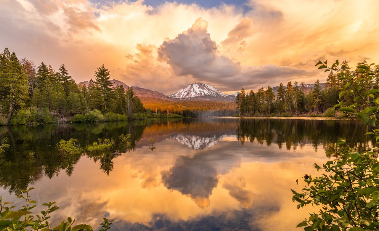 Manzanita Lake, 2023.