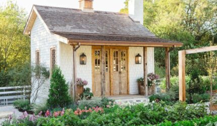 small garden house