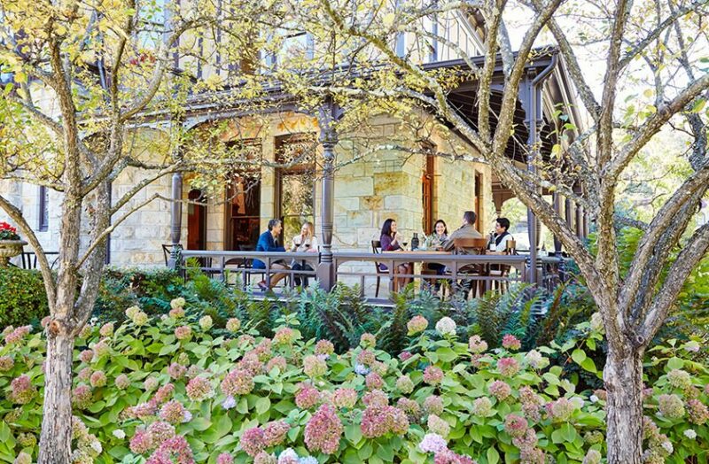 Beringer Rhine house porch