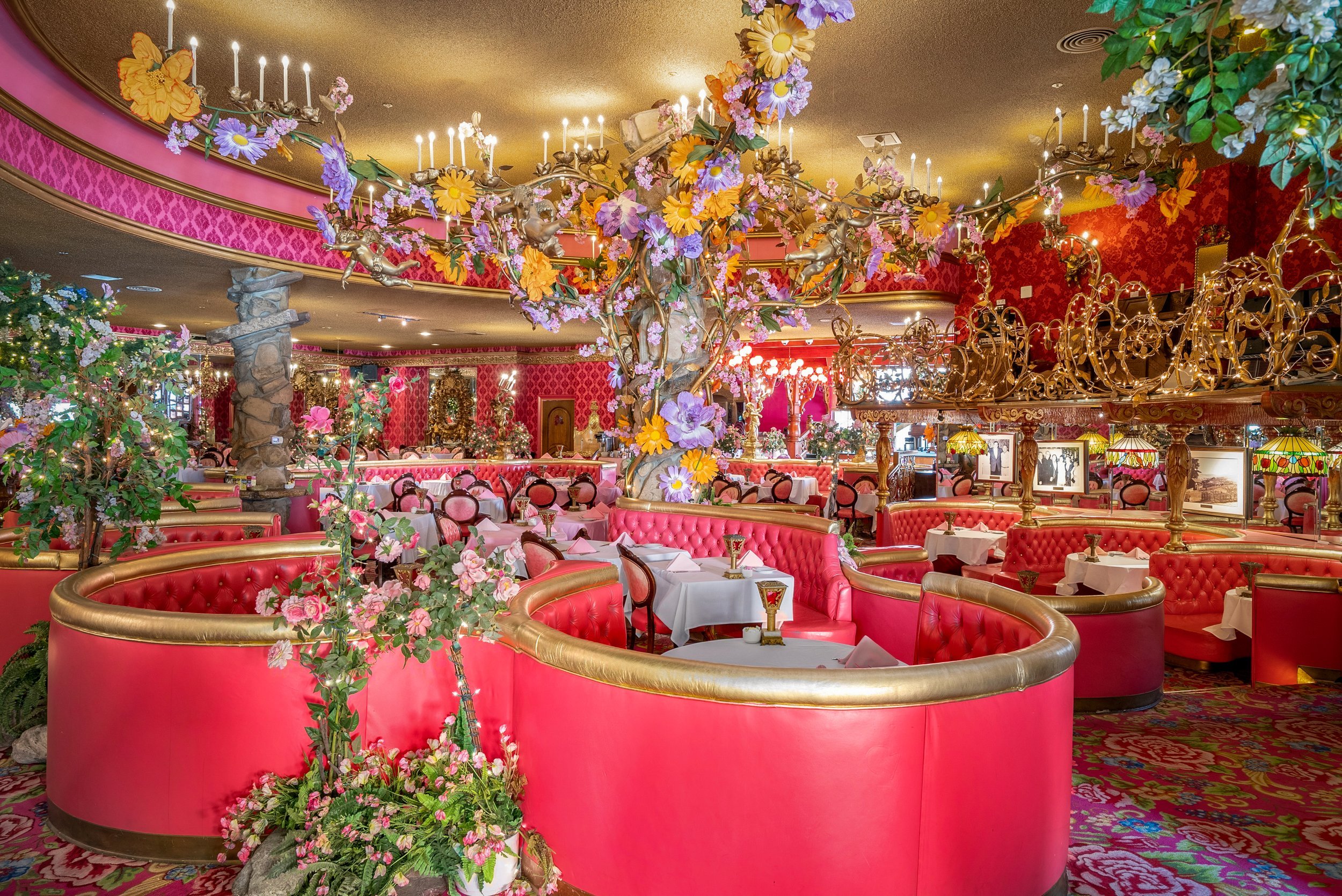 Dining Room at the Madonna Inn; Photo Credit: Madonna Inn